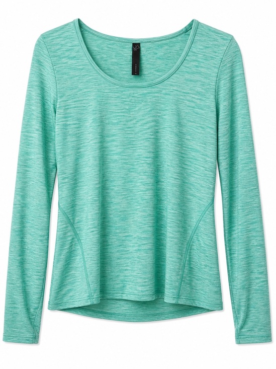 90 Degree Tops - 90 Degree,Women,Light Green,Long Sleeve T-Shirt .Size-Medium .